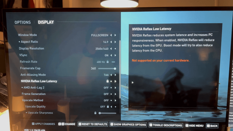 The Last Of Us Part 2 Remastered menu screen